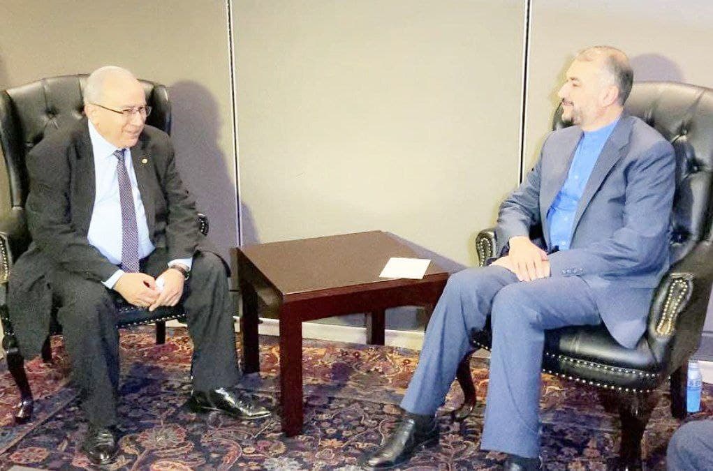 Iranian, Algerian FMs meet in New York