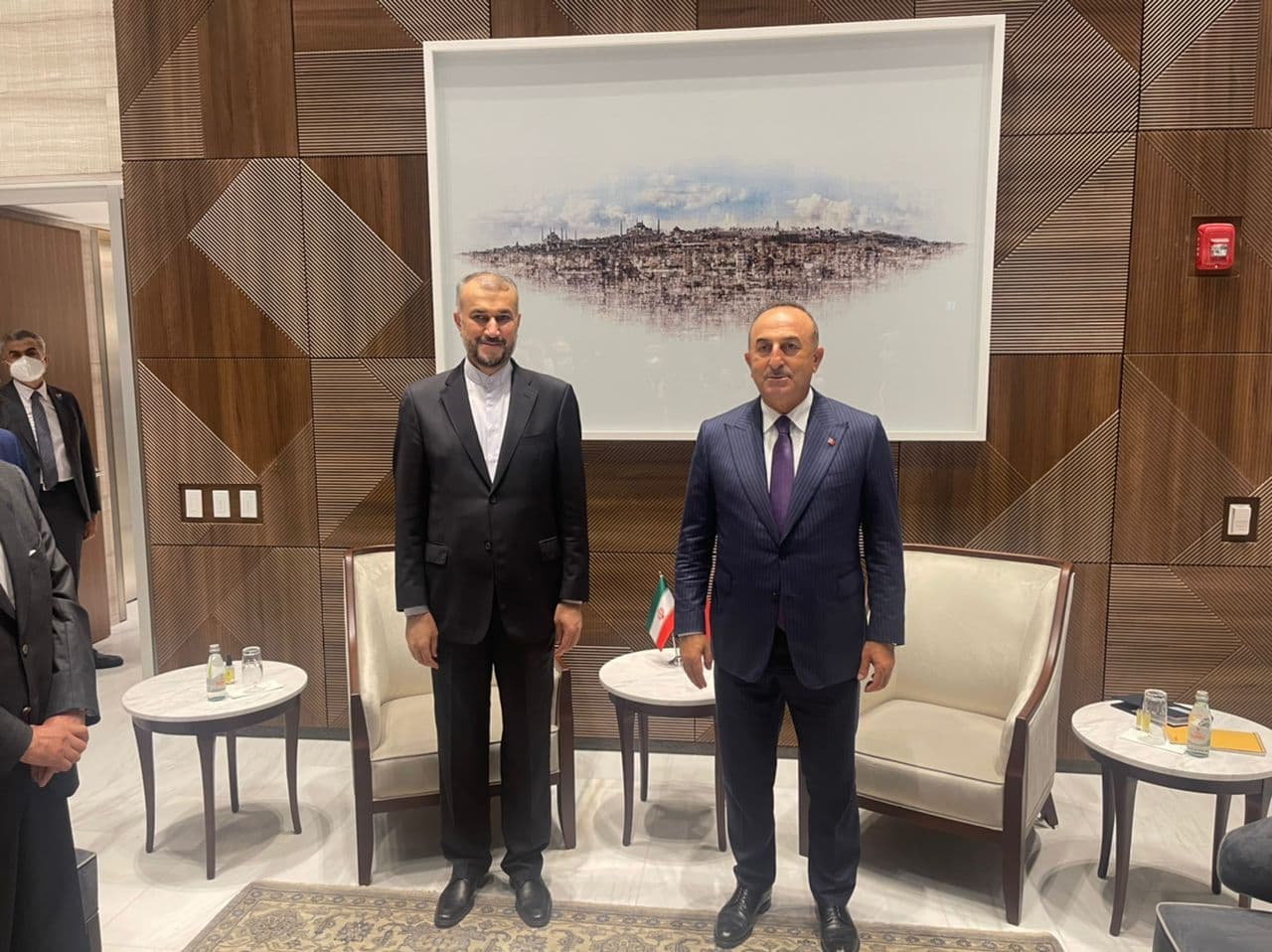 Iranian FM, Turkish counterpart meet in New York