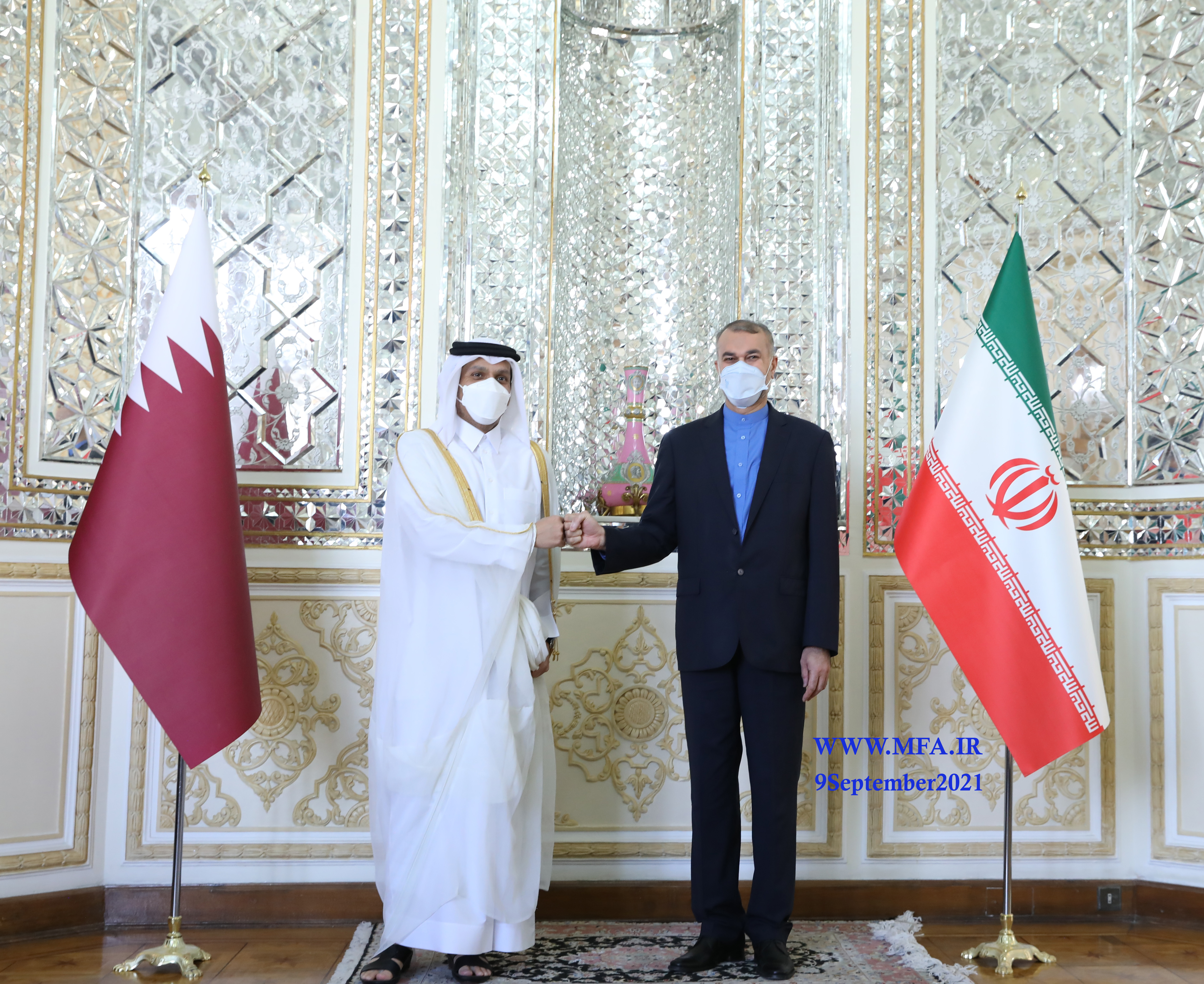 Iran, Qatar FMs meet in Tehran