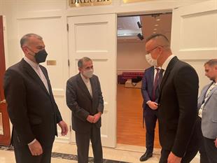 Iran, Hungary FMs meet in New York