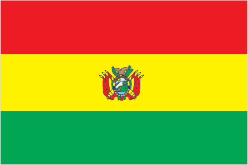 red yellow green flag with eagle